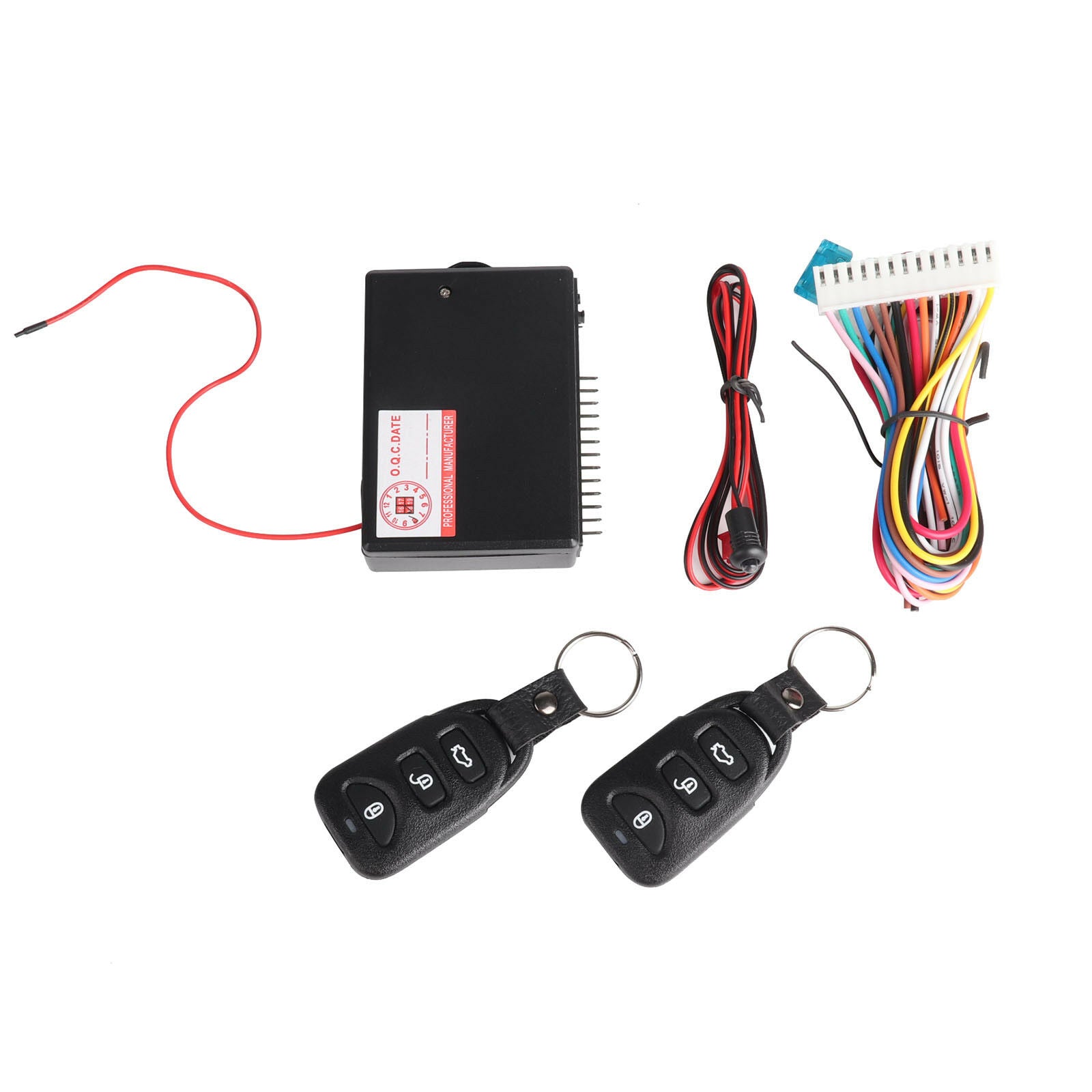 Car 2 Door Keyless Locking Kit Remote Central Vehicle Entry System DT Universal.