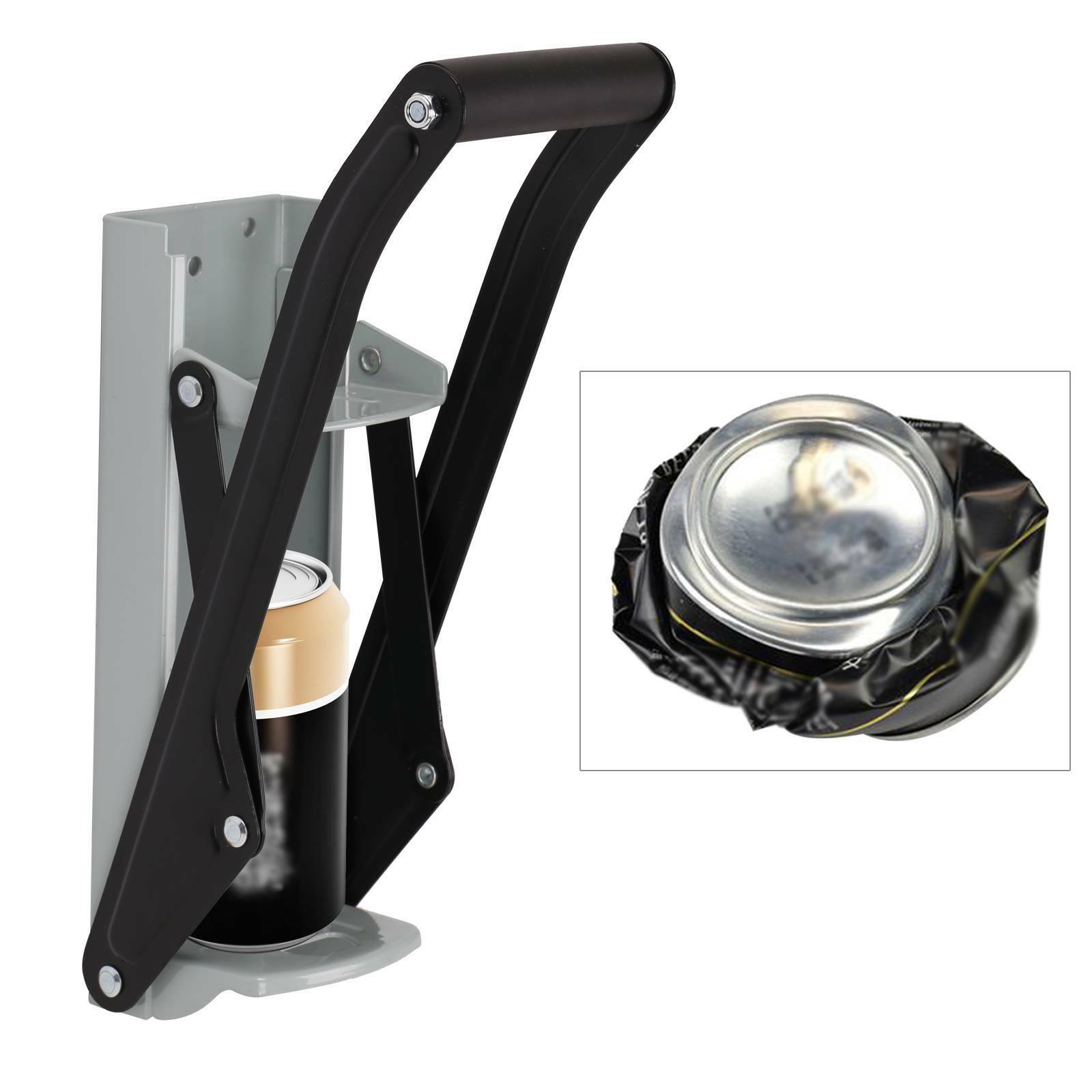 16OZ LARGE TIN CAN CRUSHER WALL MOUNTED BOTTLE OPENER RECYCLING TOOL 500ML
