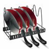 5-Tier Pot Storage Rack Pan Stand Saucepan Holder Cookware Organiser Kitchen