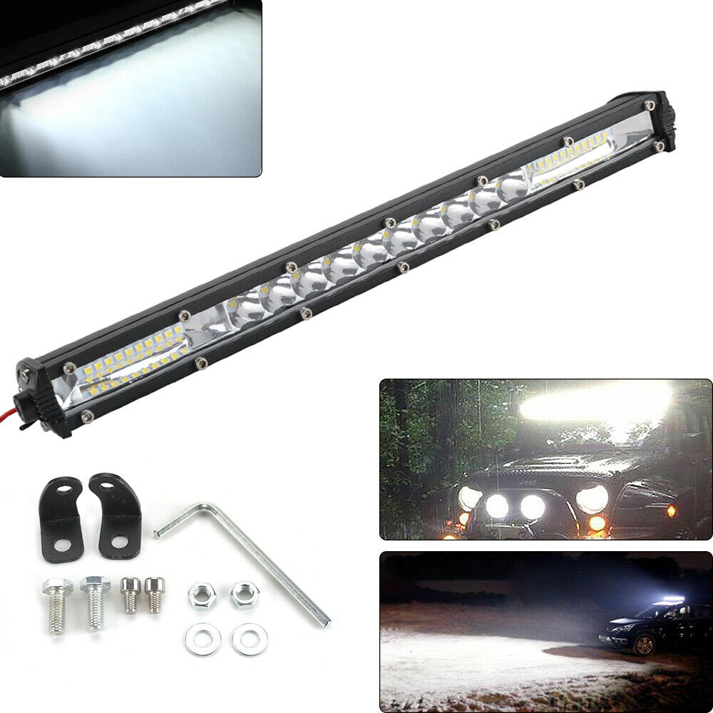 LED Work Light Bar Flood Spot Lights Driving Lamp Offroad Car Truck SUV 12V 24V