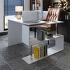 Corner L-Shape Computer Desk PC Laptop Table with Shelf Home Office Workstation