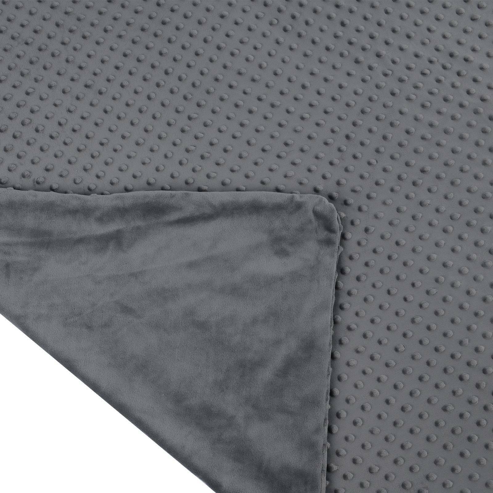 Weighted Blanket Quilt Cover Adult Sensory Therapy Deep Sleep Reduce Anxiety