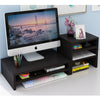 Desktop PC Laptop Monitor Stand Computer Screen Riser Home Office Storage Shelf