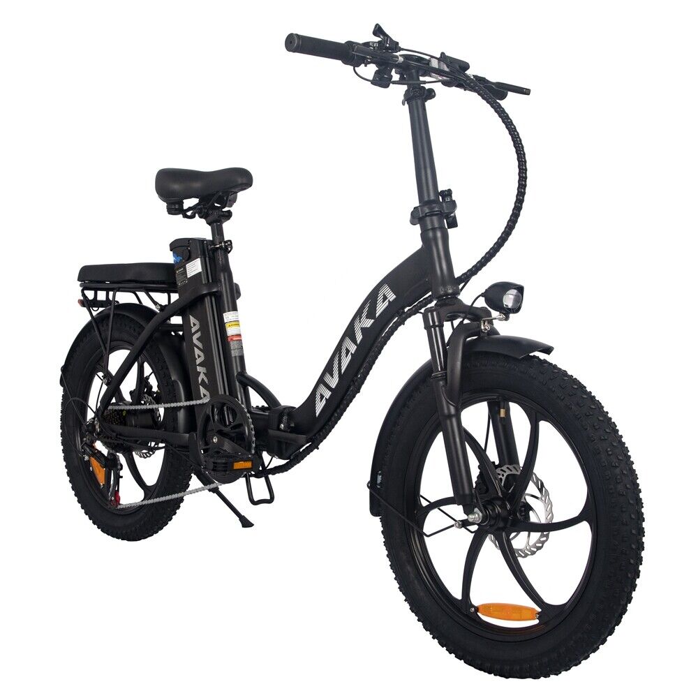 AVAKA BZ20PLUS Folding E-Bicycle E-City Bike 20x3.0" Wheel Commuter E-Bike HT