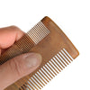 Gents Mens Boar Bristle Shaving Moustache Beard Brush And Comb Set Kit Wooden