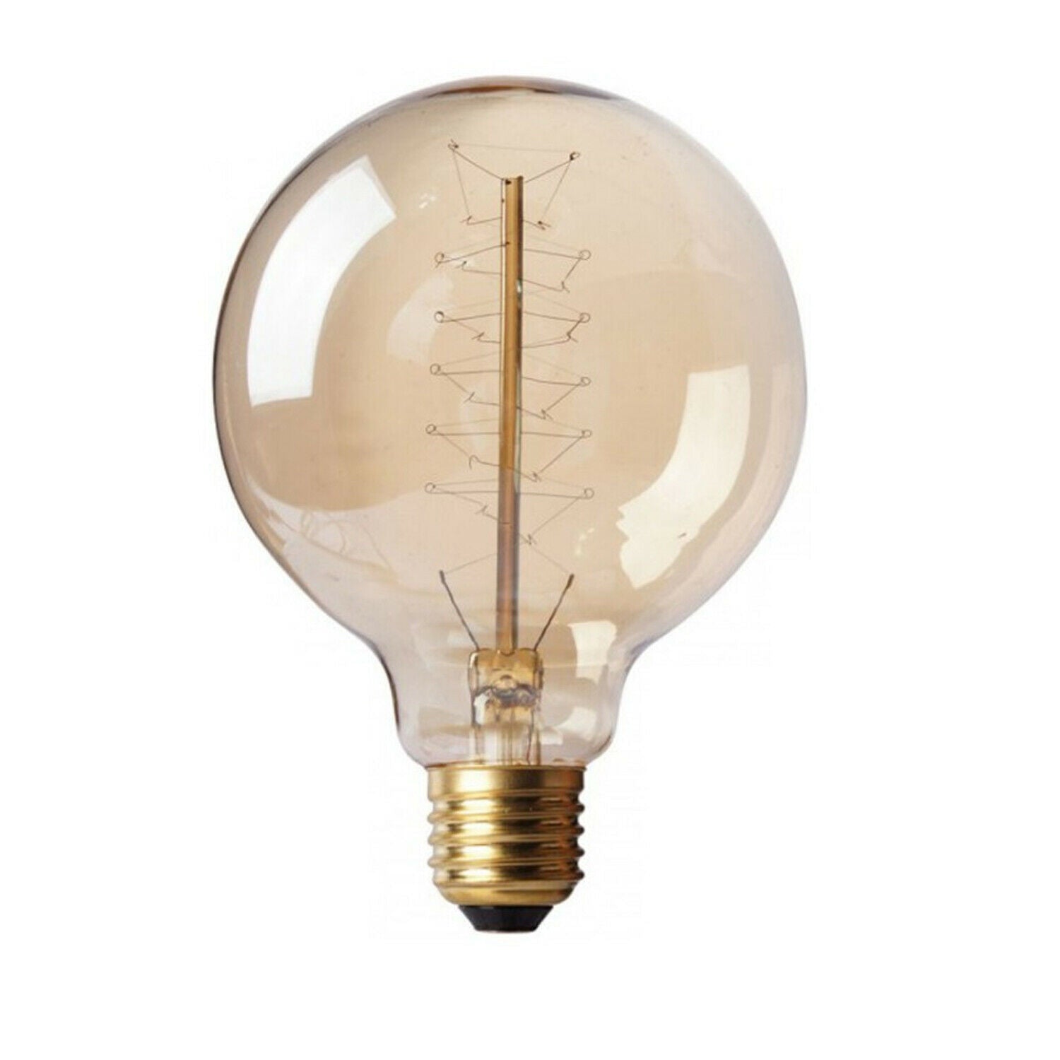 E14 E27 60W Vintage Retro Edison Antique Filament 240V Spiral Lamp Light Bulb UK