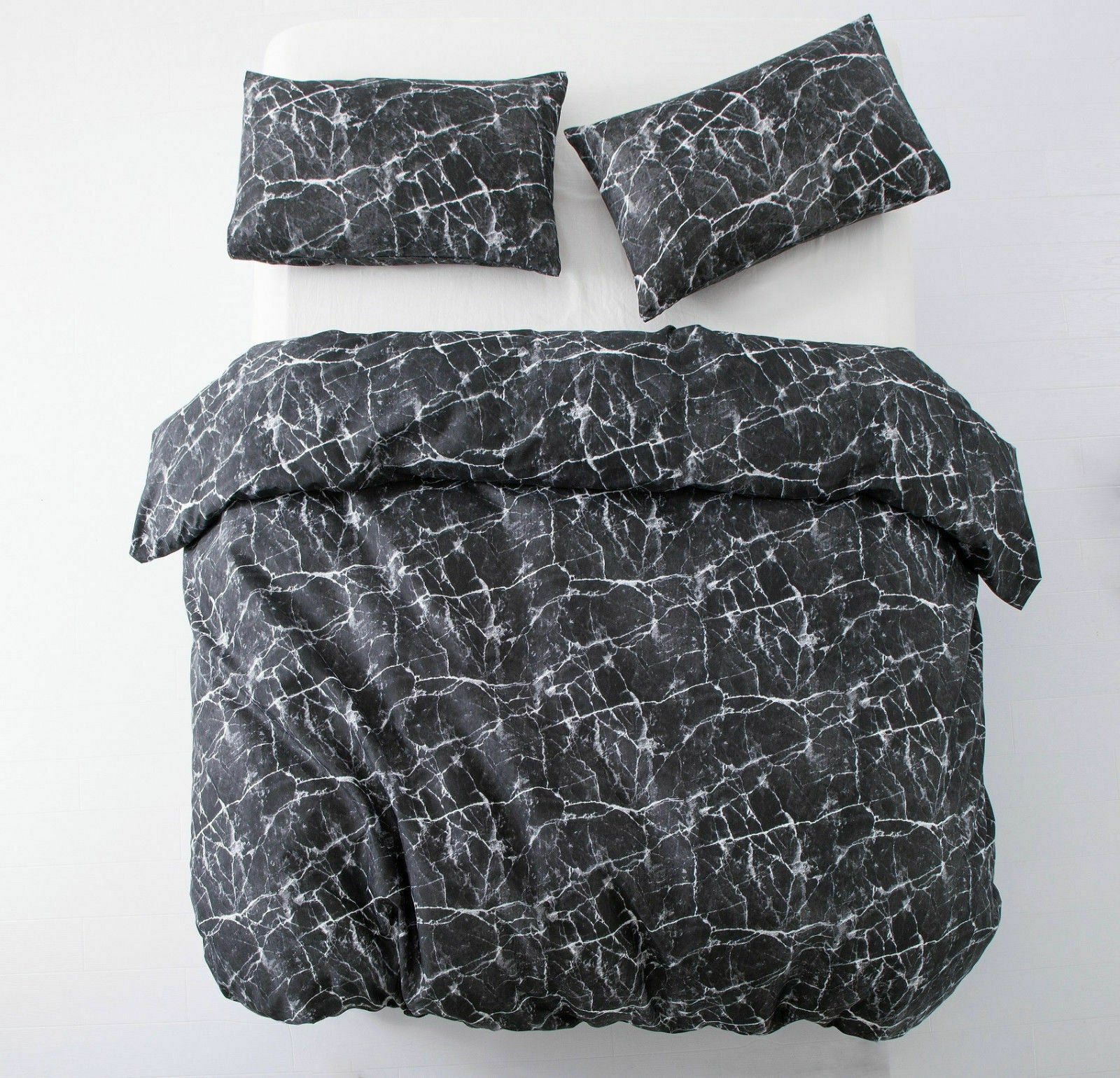 Duvet Cover Bedding Set + Pillowcase Single Double King Size Stylish Quilt Cover