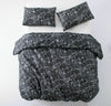 Duvet Cover Bedding Set + Pillowcase Single Double King Size Stylish Quilt Cover
