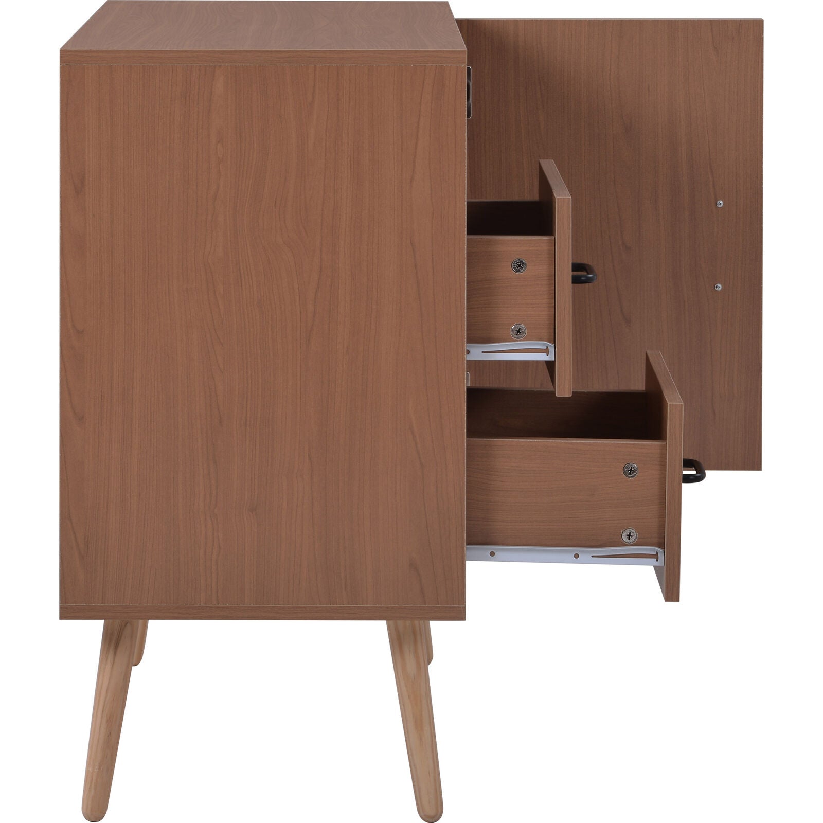 Sideboard Storage Cabinet Hallway Living Room Furniture With 2 Drawers & Doors