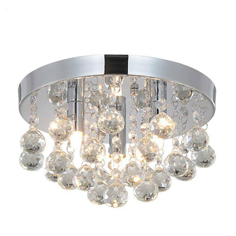 Chandelier Style Modern Ceiling Light Shade Pendant Crystal Bead Lights Lamp