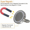 90kg-500kg Double Sided Large Powerful Neodymium Magnet Fishing & 10m Rope Set