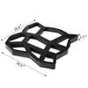 Irregular 9 Grid Path Maker Mould Garden Yard Lawn Concrete Road Paving Mold 17"