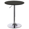 Bar Table,Breakfast Swivel &Height Adjustable Round Bar Table for Kitchen