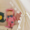 Large Canvas Kids Teepee White Tent Childs Indoor Outdoor Play House Gift