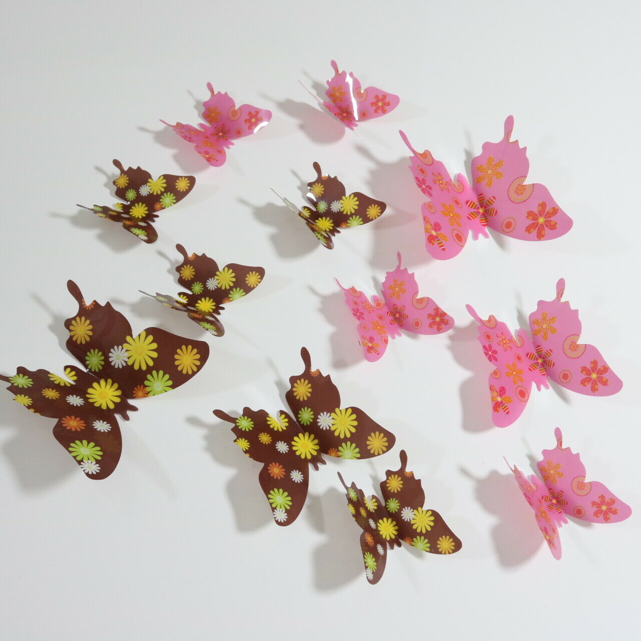 12 x 3D Butterfly Wall Stickers Home Decor Room Decoration Sticker Bedroom Girl