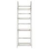 Grey 4 Tier Folding Ladder Storage Home Display Shelf Bedroom/Bathroom