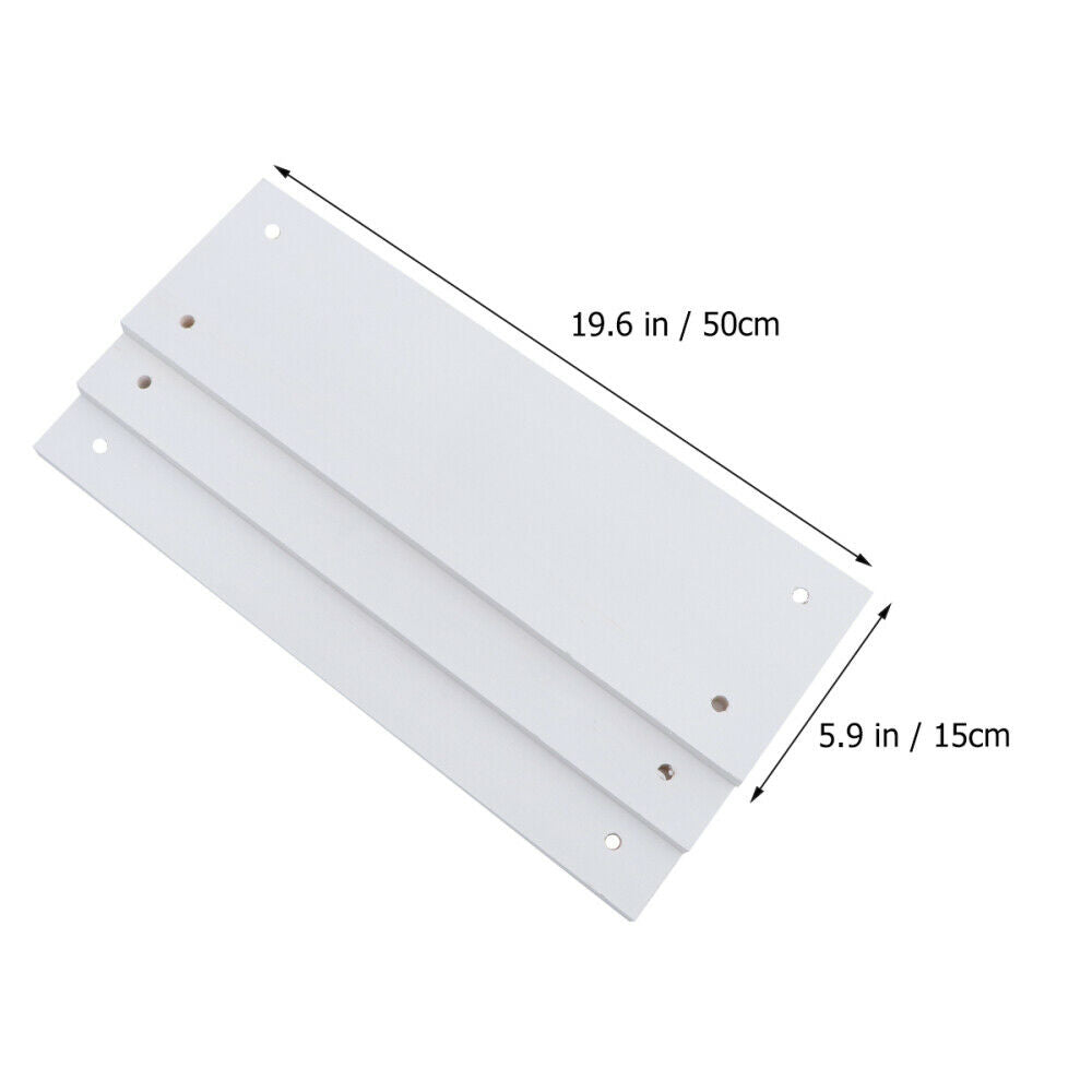 3 Tiers Rustic Wooden Wall Hanging Rope Shelf Mounted Floating Storage Unit Home