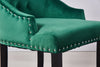 2x Velvet Dining Chairs Living Room Chairs with High Backrest Counter Chairs UK