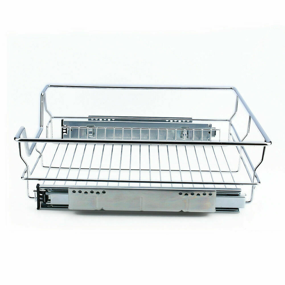 Pull Out Kitchen Baskets Slide Out Storage Basket Cupboard Drawer 350 - 600mm