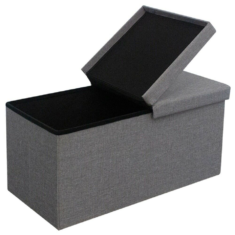 Extra large deals grey ottoman