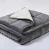 SHERPA FLEECE WEIGHTED BLANKET PLUSH VELVET SOFT WARM SENSORY ANXIETY AUTISM