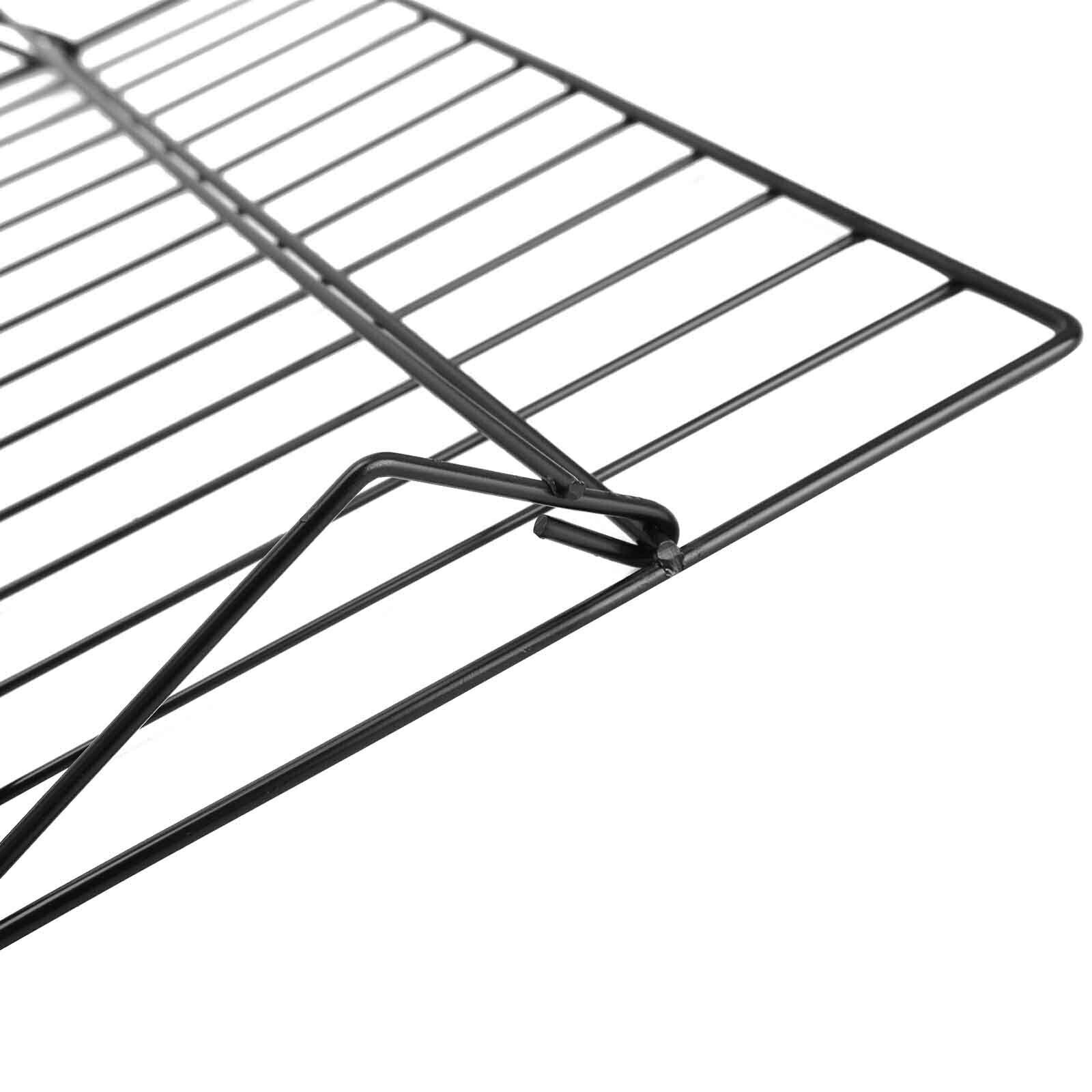 3 Tier Stackable Cooling Oven Baking Cake Biscuit Tray Rack Cake Non Stick Shelf