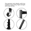3 4 5 6 FT Heavy Duty Clothes Garment Rail Home Shop Hanging Display Rack Stand