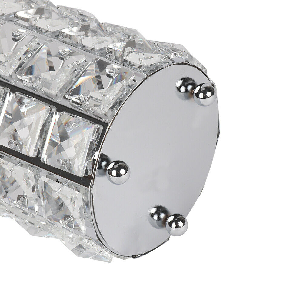 CRYSTAL MAKE UP BRUSH STORAGE BUCKET PENS/PENCILS HOLDER DESKTOP ORGANIZER DECOR