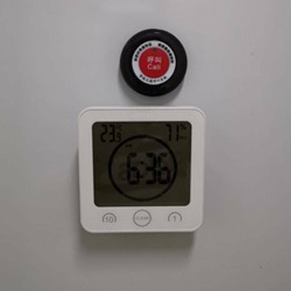 Bathroom Waterproof Digital Shower Clock Timer Alarm Temperature Meter Humidity