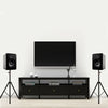 2x Quality Iron Tripod PA Speaker Stands Adjustable Height DJ Disco 50Kg Black