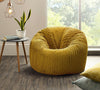 Jumbo Cord Beanbag Chair XL Large Bean Bags in Plush Jumbo Cord beanbags NEW