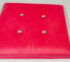 Soft Velvet Diamante Ottoman Folding Storage Box Footstool Seat new colour