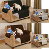 Quilted Sofa Cover Furniture Protector Throw Waterproof WITH STRAP