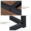 2-Tier Console Table Side End Table Coffee Table Entryway Hallway Furniture