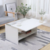 Wooden Sliding Top Coffee/Sofa/Tea Table Modern Living Room Bottom Storage Shelf