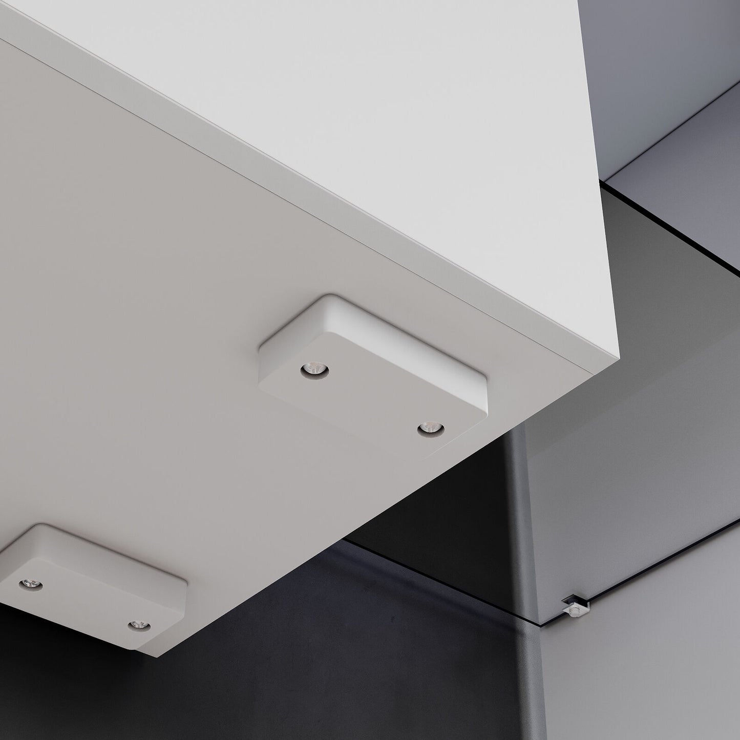 High Gloss White 140cm TV Stand Cabinet Unit Drawer Sideboard with LED Lights