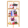Corner Shelf/Shelving Rack Unit Display Stand Decoration Plants Natural Wood