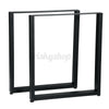 2x Industrial Steel Table Legs Metal Square Shape Dining/Bench/Coffee Table Desk