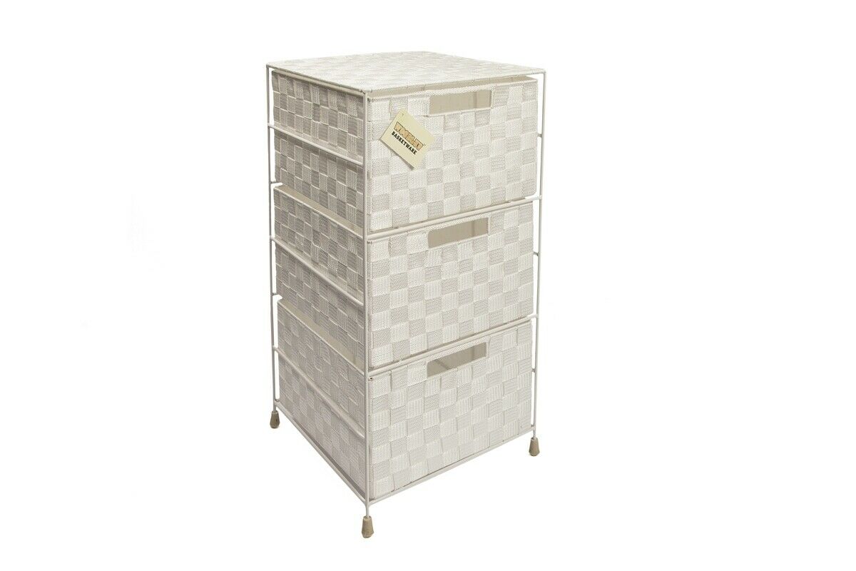 3 Drawer Storage Cabinet for Bedroom, Bathroom- 3 colours