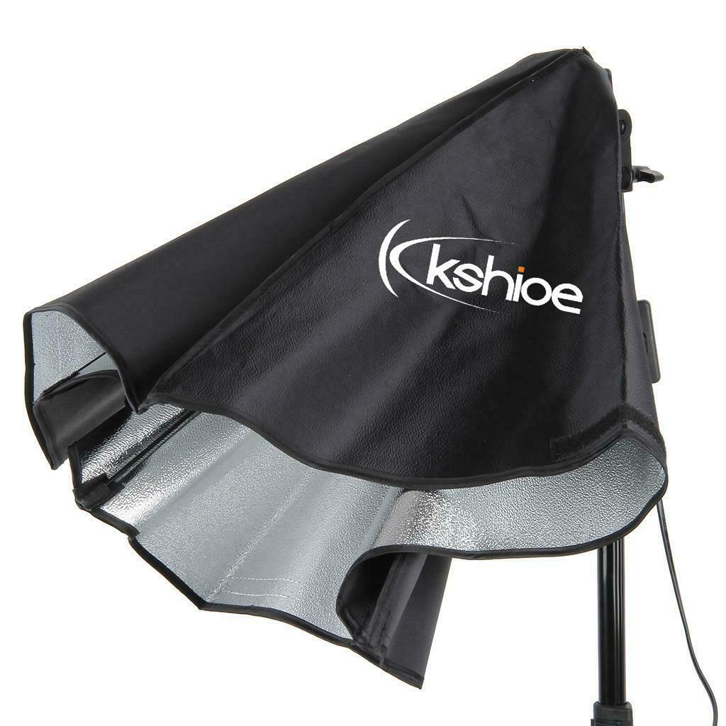 2x Softbox Continuous Lighting Kits Photo Studio Photography with Light Stand