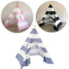Cotton Canvas Kids Teepee Tent Childrens Wigwam Indoor Outdoor Play House Large