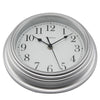 Chic Vintage Small Wall Clock White / Grey Kings Cross London Clock