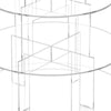 Clear Acrylic Round Cupcake Stand Display WeddingParty 5/6/7 tier Cup Cake Stand