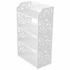 3/4/5/6 Tiers Shoe Rack Storage Shelf Display Stand Organiser Unit Cabinet White