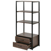 4-Tier Bathroom Floor Cabinet tall cabinets Storage Bookcase Cabinet Storage Cup