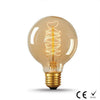E14 E27 60W Vintage Retro Edison Antique Filament 240V Spiral Lamp Light Bulb UK