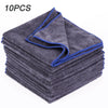 10x New Detailing Cleaning Car Soft Cloths Large Microfibre Ultra Absorbant UK