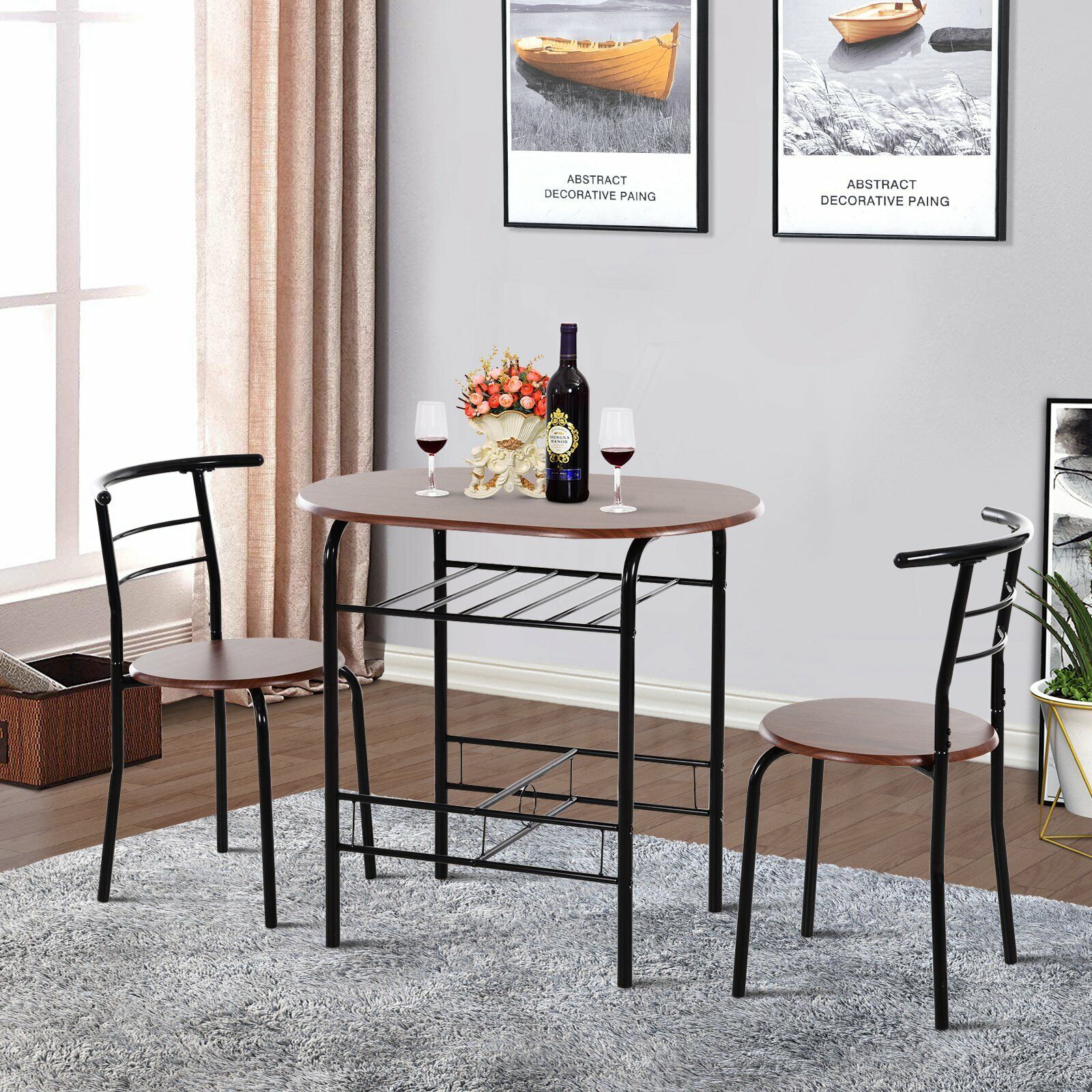 Chairs Set Small Seat Kitchen Table Seat Dining Table Chairs Set