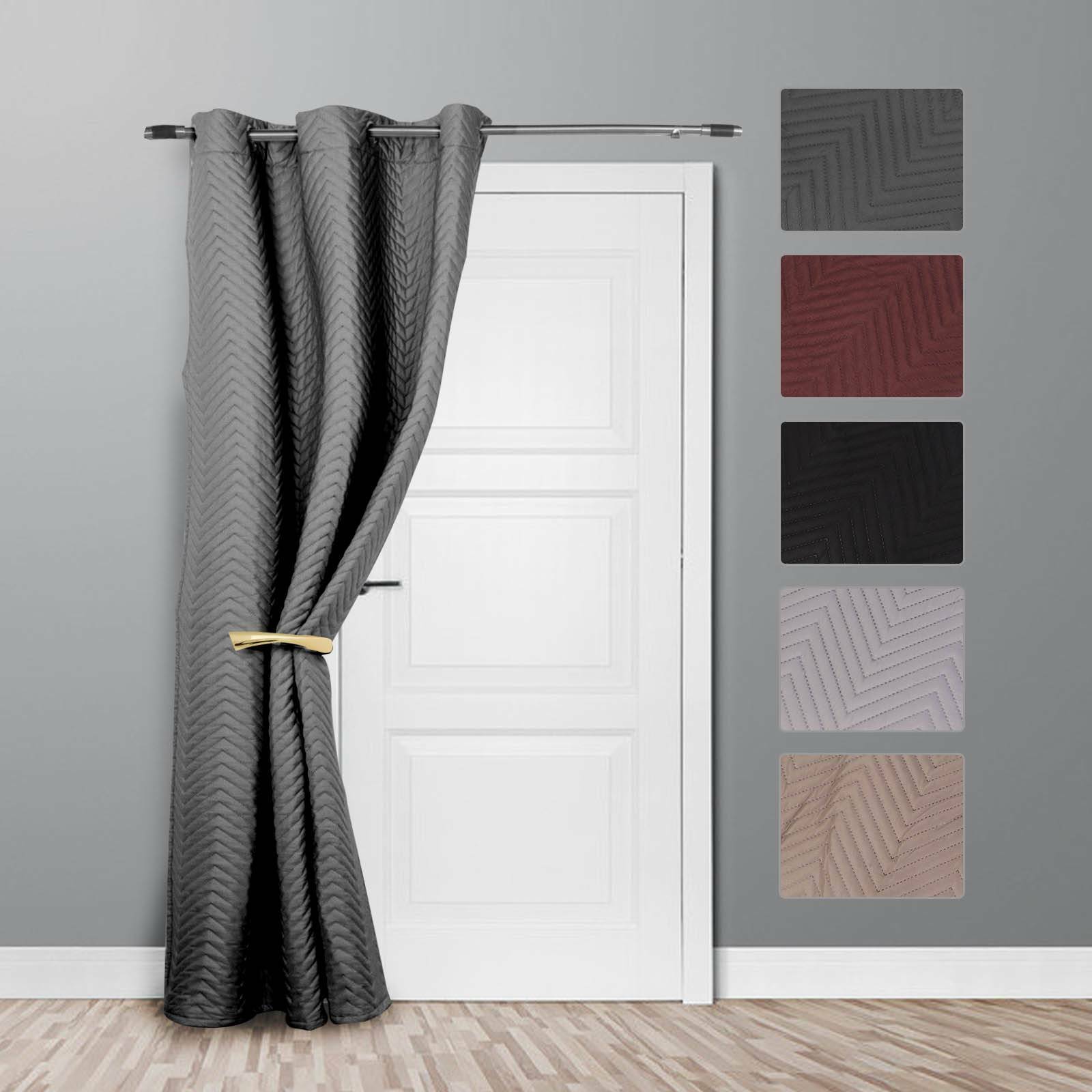 New Ontraio Thermal Door Curtain Curtains Energy Saving Reduce Heat Loss.