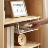 Metal Wire Mesh Under Shelf Basket Cabinet Cupboard Storage Rack Organizer S/L